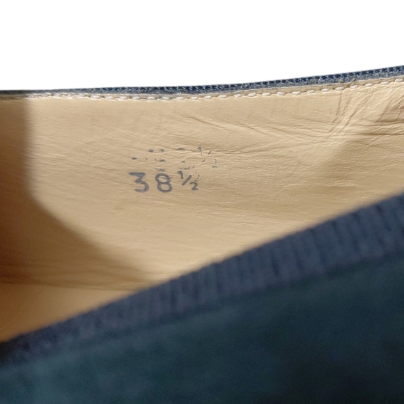 Ron White Solina Platform Lug Sole Green Loafer Flat Size 8.5 - Picture 10 of 12